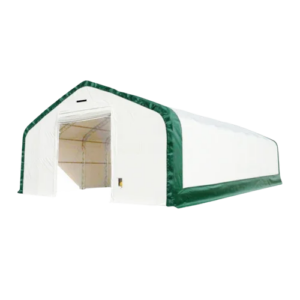 Hangar de stockage renforcé avec double Traliccio 20’x33’x16′