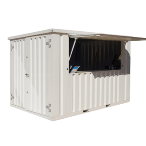 Kiosks Bar Conteneur modulaire 15 pieds blanc