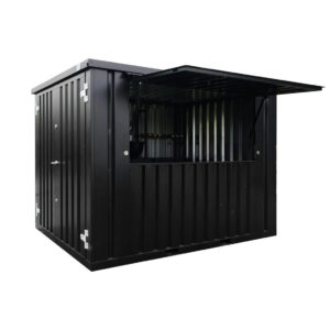 Kiosque-bar modulaire pliable noir Intense