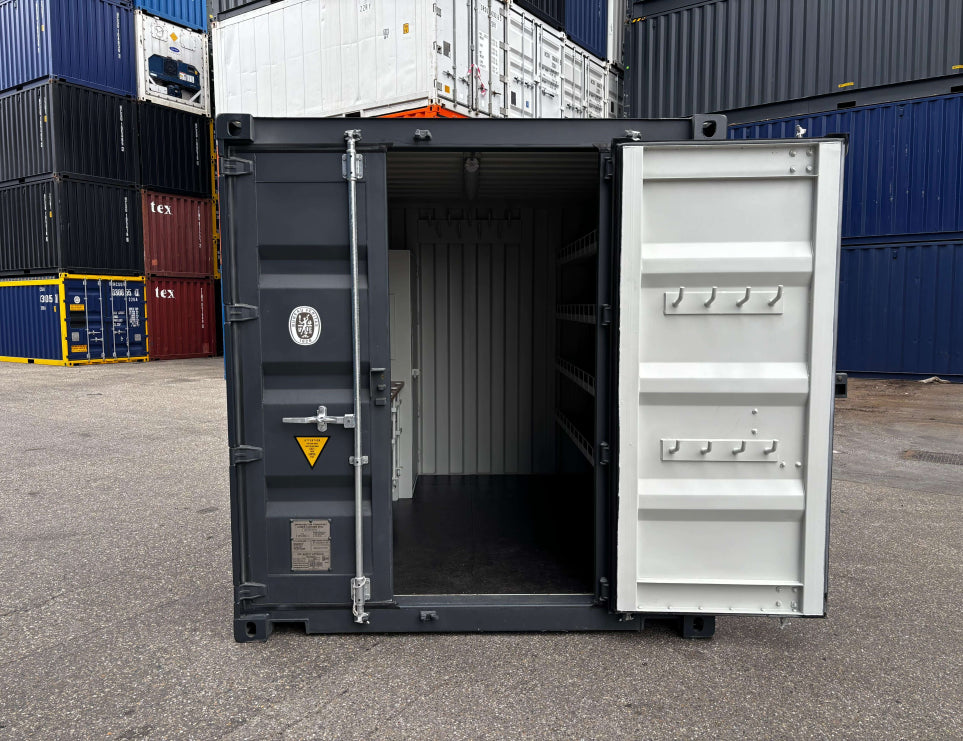 Conteneur 10 pieds aménagé atelier mobile – neuf avec installation électrique – Image 2