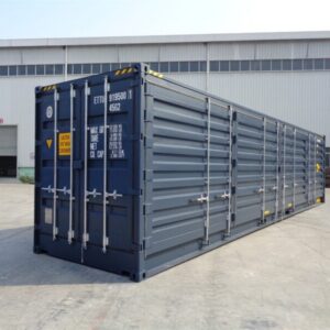 Conteneur 40 pieds High Cube porte latérale (ouverture latérale) – neuf (premier voyage)