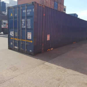Conteneur 45 pieds High Cube Pallet Wide (2,50m Larghezza) – d’occasion