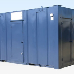 Conteneur salle de bain et services 11.32 m² en acier renforcé