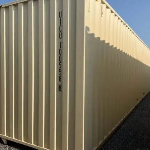 Conteneur maritime 40 pieds High Cube premier voyage premium