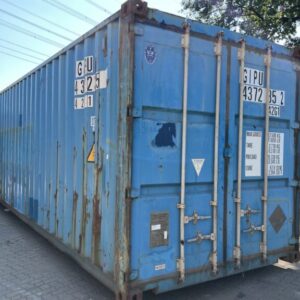 Conteneur maritime 40 pieds d’occasion Standard (Cargo Worthy / WWT)