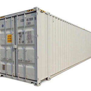 Conteneur maritime 45 pieds High Cube pour capacité maximale de stockage