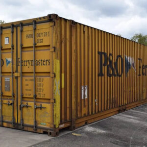 Conteneur maritime High Cube 45 pieds reconditionné pour le stockage et le transport