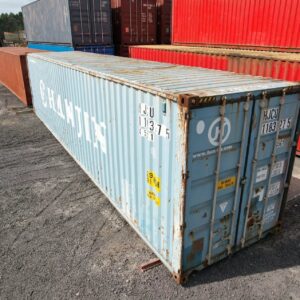 Conteneur maritime d’occasion 40 pieds High Cube pour le stockage Volumineuse