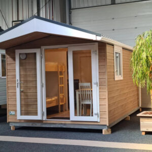 Mini maison mobile  – 15 m² pour 4 Persone, prête à vivre – premium