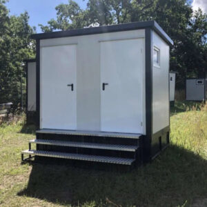 Module sanitaire autonome 6.0 m² avec réservoir intégré