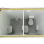 Module sanitaire double Cabine 3,6 m² – accès indépendants – Image 6
