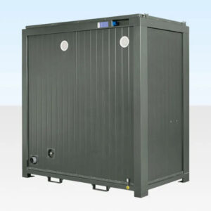Module sanitaire double Autoportante – vert Bottiglia