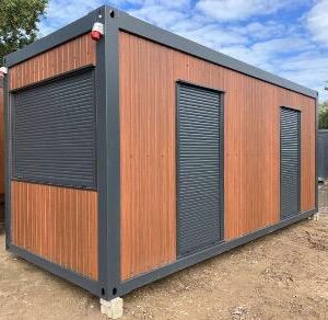 Module de bureau préfabriqué isolé 14.5 m² – haute résistance