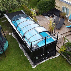 Solution Piscina Conteneur 20 pieds Plug & Play toutes saisons