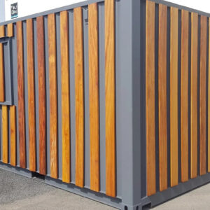 Unité commerciale modulaire 20 pieds pour street food et événements